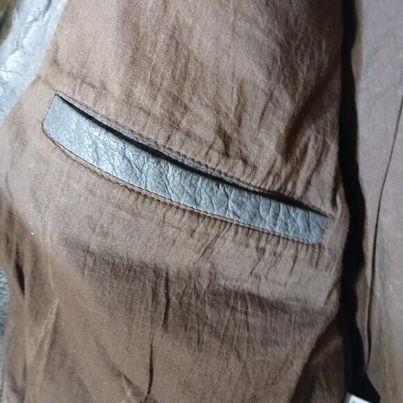 Guess Jeans Leather Jacket - Picture 7 of 10